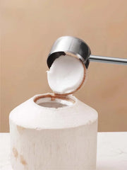 Coconut Opener Tools Set Food Grade Stainless Steel Easy Safe Non-Toxic Coconut Breaker Kit Perfect for Fresh Coconut Wate