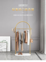 Hanger Floor Bedroom and Household Clothes Rack Simple Indoor Hanging Clothes Rack Multi-Functional Living Room Simple Coat Rack