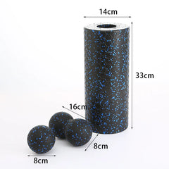 Hollow Yoga Roller Massage Peanut Ball Set EPP Fitness Foam Column For Back Pain Legs Hip Deep Tissue Stretching Muscle Relax