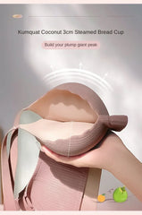 2024 New Push Up Bra for Small Chest Ultra Thick 6CM Padded No Steel Ring Comfortable & Sexy Lift Lingerie for Flat Chest Women