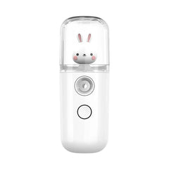Mini 30mL Face Steamer USB Rechargeable Nano Facial Mister Beauty Portable Humidifier Diffuser Moisturizing Skin Care Tools