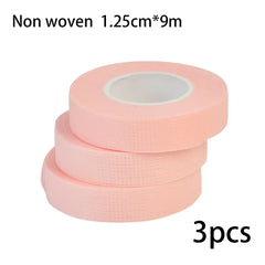 1/3/5 Rolls Eyelashes Extension Tape PE Adhesive Tools Under Eye Pads For Micropore Lashes Grafting Supplies Lash Lifting Tapes