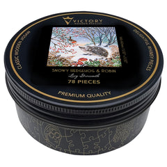 Snowy Hedgehog & Robin MINI QT