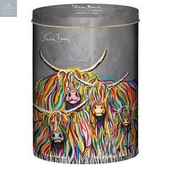 Steven Brown Ross and Claire McCoo vanilla fudge in oval tin