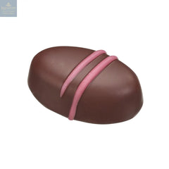 Strawberry fondant cream - enrobed in dark chocolate 10g
