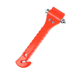 2 in 1 Mini Car Safety Rescue Hammer Life Saving Escape Emergency Hammer Seat Belt Cutter Window Glass Breaker, 2 in 1