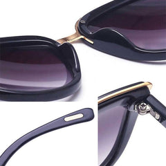 Fashion Cat Eye Vintage Gradient Glasses UV400 Sunglasses for Ladies