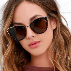 Fashion Cat Eye Vintage Gradient Glasses UV400 Sunglasses for Ladies