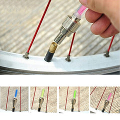 10 PCS LED Bicycle Lights Wheel Tire Valve Caps Bike Accessories Cycling Lantern Spokes Lamp