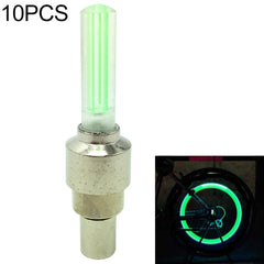 10 PCS LED Bicycle Lights Wheel Tire Valve Caps Bike Accessories Cycling Lantern Spokes Lamp
