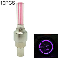 10 PCS LED Bicycle Lights Wheel Tire Valve Caps Bike Accessories Cycling Lantern Spokes Lamp