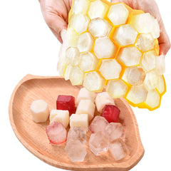 37 Grids Ice Cubes Honeycomb Ice Cream Maker Form DIY Mould Popsicle Molds Yogurt Ice Box Fridge Treats Freezer