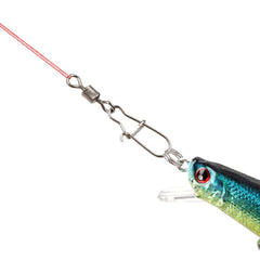 10pcs /Pack Stainless Steel Fishing Connector Bearing Rolling Swivel Connector Fishing Gear Accessories, 12(17mm), 10(20mm), 8(22mm), 7(25mm), 6(26mm), 5(29mm), 4(30mm), 3(34mm), 2(36mm), 1(40mm)