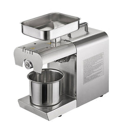 Seed Oil Press Extrator Stainless Steel Commercial Home Automatic Peanut Coconut Sesame Oil Press Machine, Oil Press Extrator