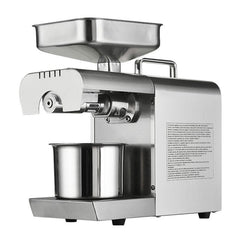 Seed Oil Press Extrator Stainless Steel Commercial Home Automatic Peanut Coconut Sesame Oil Press Machine, Oil Press Extrator