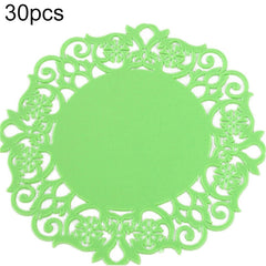 10 PCS Lace Flower Hot Coaster Silicone Cup Pad Slip Insulation Pad Cup Mat Pad Hot Drink Holder