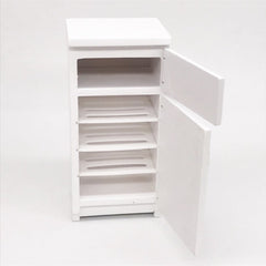 1:12 Doll House Mini Kitchen Model Refrigerator, Refrigerator