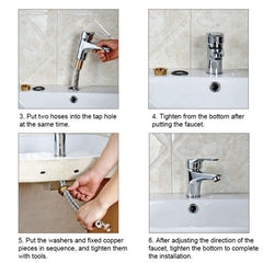 LED Waterfall Faucet Colorful Temperature Control Color-changing Anti-scalding Faucet, Color-changing Faucet