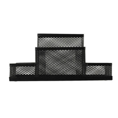 Desk Holder Organizer Metal Mesh Style Pencil Pen Holder Storage Box Home Storage Organization, Size: 15.5x10.2x10cm