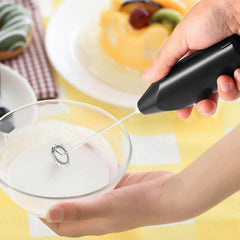 Electric Milk Coffee Whisk Household Mini Semi-Automatic Cream Blender