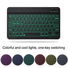 10 Inch RGB Colorful Backlit Bluetooth Keyboard And Mouse Set For Mobile Phone / Tablet