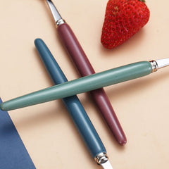 2 in 1 Simple Child Student Travel Portable 304 Stainless Steel Spoon Chopsticks Cutlery Set