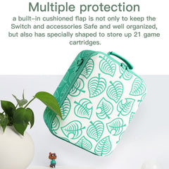 Animal Forest Friends Themed Game Machine Storage Bag For Switch, Vertical section A