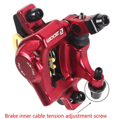 ZOOM HB100 Mountain Bike Hydraulic Brake Caliper Folding Bike Cable Pull Hydraulic Disc Brake Caliper, Front, Rear, Front and Rear