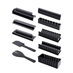 10 PCS/Set DIY Sushi Seaweed Rice Ball Making Mold, 10 PCS/Set