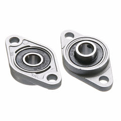 2 PCS Diamond KFL-08 000 001 Bearing Housing Zinc Alloy Miniature Housing Bearing 3D Printer Accessories Universal