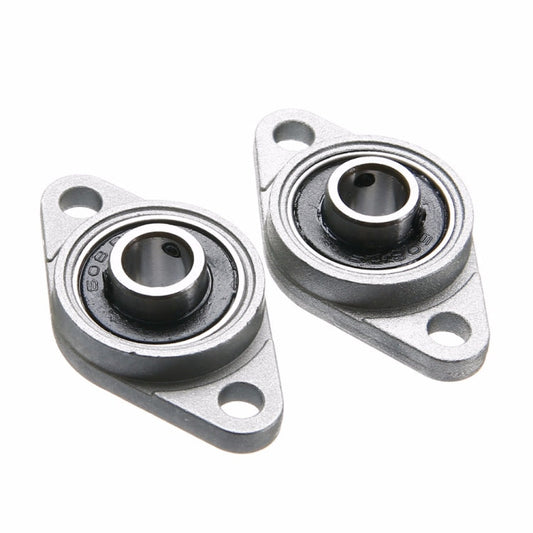 2 PCS Diamond KFL-08 000 001 Bearing Housing Zinc Alloy Miniature Housing Bearing 3D Printer Accessories Universal