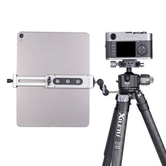 Xiletu Xj15 Live Broadcast Desktop Full Metal Tripod Mount Tablet Pc Phone Clamp With 1/4 Inch Screw Holes & Cold Shoe Base