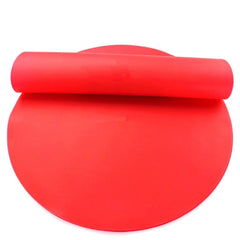 12 Inch Food Grade Silicone Microwave Oven Mat Round Silicone Placemat Non-Slip Insulation Mat, Black, Red, Blue, Green, Purple, Gray