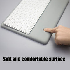 Wireless Keyboard Support Memory Foam Silicone Wrist Pad Base for Apple Magic Keyboard 2, S, L