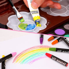 145 in 1 Painting Watercolor Pen Set Children School Supplies, 145 in 1