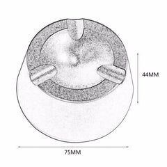 15000GS Universal Anti-theft Strong Deduction Device Clothes Label Magnetic Buckle Supermarket Security Accessories, 12000GS