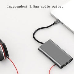 10 in 1 Type-C Multi-Function Docking Station PD Fast Charging HUB, 10 in 1