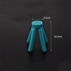 Kitchen Cross-Shaped Folding Placemat Thickened Silicone Insulation Pad Pot Mat Coaster, Random Color Delivery, Random Color Delivery