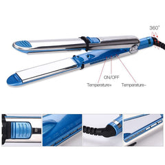 2 in 1 Titanium Hair Straighter Curler Iron