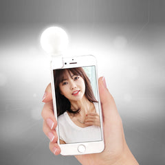 2 PCS Mobile Phone Fill Light Camera Photo LED Selfie Light, White, Pink, Blue, Black