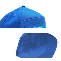 Bluetooth LED Advertising Cap Supports Scrolling Characters/Mobile Phone Word Change/Multi-Language,Random Color Delivery