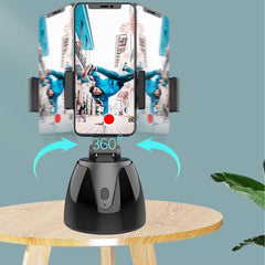 360-Degree Smart Follow-Up Selfie Live Video Recording Tripod Heads, Battery Tripod Heads, Charging Tripod Heads