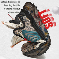 1927A Summer Hollow Flying Knit Breathable Sports Shoes Men Casual Shoes