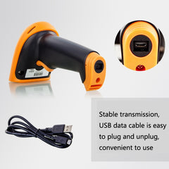 Express Barcode Scanner With Storage USB Wireless Scanner, Specification: