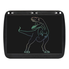 15inch Charging Tablet Doodle Message Double Writing Board LCD Children Drawing Board, Monochrome Lines (Blue), Monochrome Lines (Pink), Monochrome Lines (Black), Blue Colorful Lines (Blue), Colorful Lines (Pink), Colorful Lines (Black)