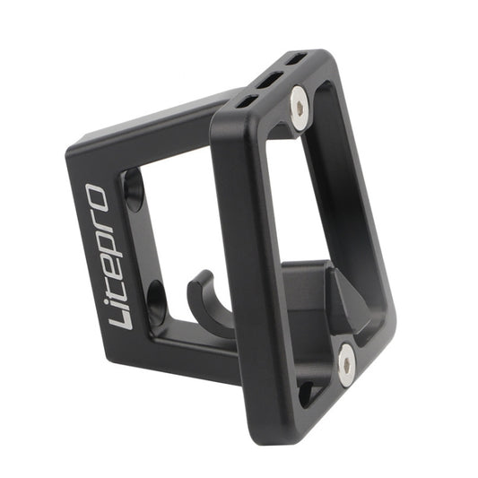 Litepro Split Pig Nose Rest Aluminum Alloy Front Shelf Installed Seat, Black, Red, Silver, Gold