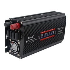 LCD Smart Home Car Inverter 12V To 220V Power Converter