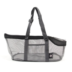 Pttie Baggie Panoramic Breathable Dog Outing Handbag, 0901A Grey + Black, 0901B Grey + Blue, 0901C Grey + Orange