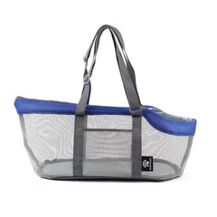 Pttie Baggie Panoramic Breathable Dog Outing Handbag, 0901A Grey + Black, 0901B Grey + Blue, 0901C Grey + Orange
