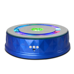 LED Light Electric Rotating Turntable Display Stand Video Shooting Props Turntable